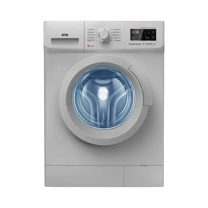POWERED BY AI  IFB Senator Neo SXS 8012 Front Load Washing Machine 8 kg | 1200 rpm | Silver