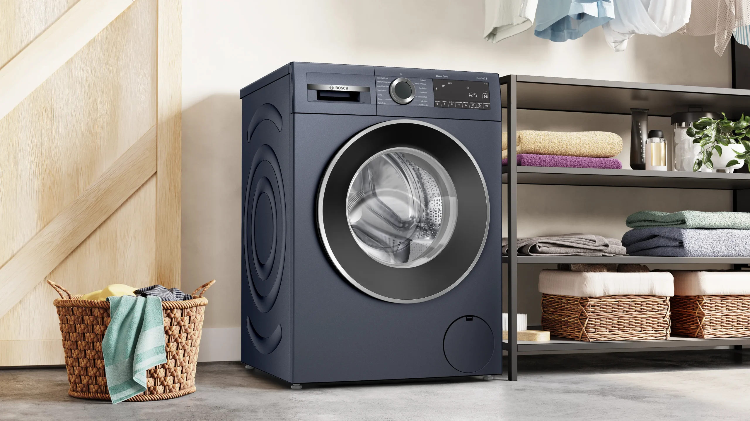 Series 6 washing machine, front loader 9 kg 1200 rpm - Image 3