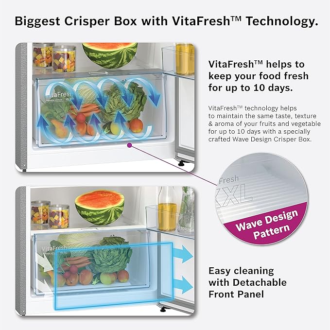 Bosch MaxFlex Convert Inverter Frost Free Triple Door Refrigerator Appliance - Image 5