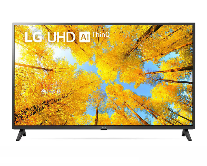 LG UHD TV (UQ75) with α5 Gen5 AI Processor 4K, ThinQ AI, Active HDR, Smart AI