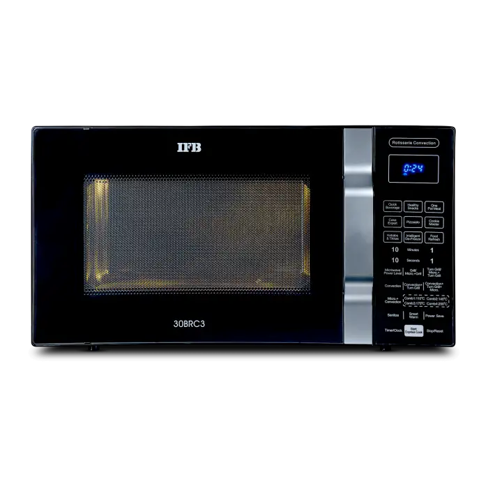 IFB 30BRC3 Rotisserie Convection Microwave 30 L | Black 30BRC3