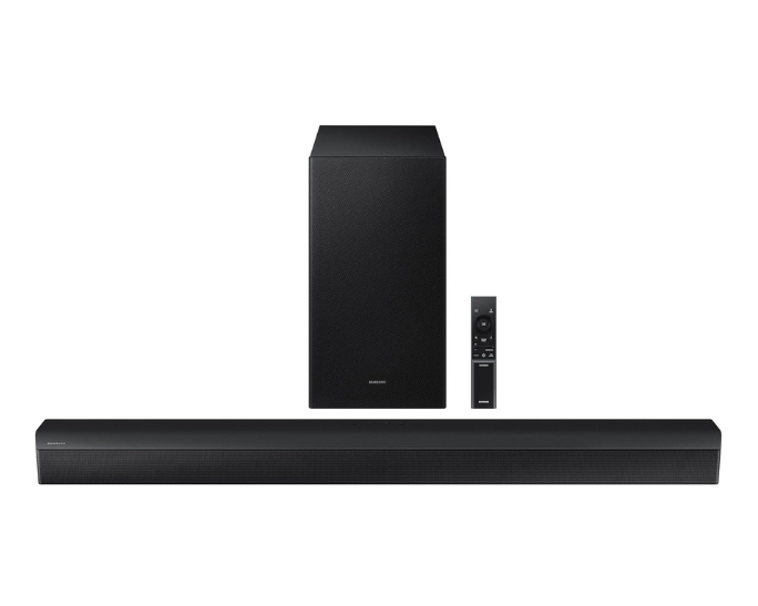 Samsung Dolby Soundbar, Center Firing Speakers, Surround Sound Expansion, DTS Virtual:X, Bluetooth, HDMI, Optical in (Black)